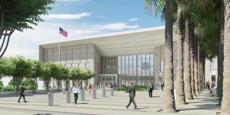 واشنطن تعلن عن مبنى القنصلية الجديد في أربيل سيكون أكبر القنصليات الأميركية في العالم + صور