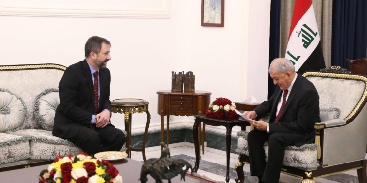 رئيس الجمهورية يستقبل السفير  التشيكي