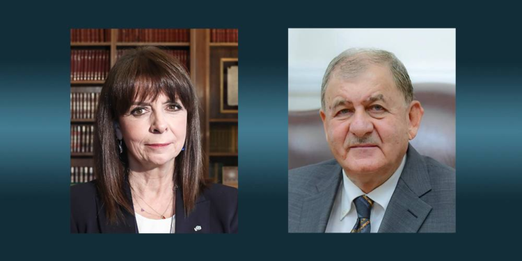 رئيس الجمهورية يتلقّى برقية تهنئة من رئيسة اليونان