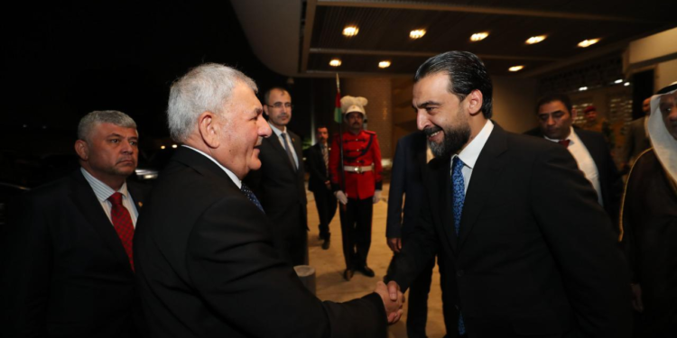 رئيس الجمهورية عبد اللطيف رشيد يصل إلى مبنى مجلس النواب