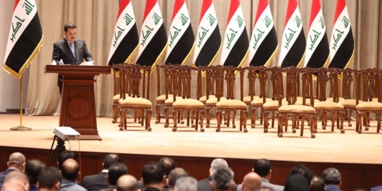 رئيس مجلس الوزراء المكلف يُنهي قراءة برنامجه الحكومي امام مجلس النواب