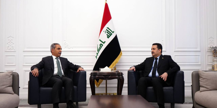 السوداني وزيدان يتفقان على دعم القضاء للحفاظ على الأموال العامة