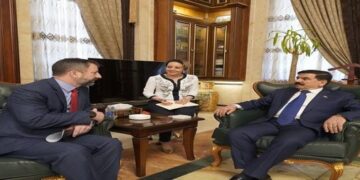 وزير الدفاع يلتقي السفير التشيكي