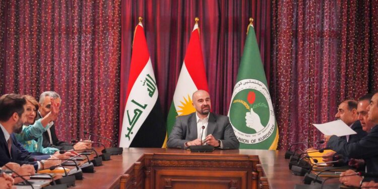 اجتماع المكتب السياسي للاتحاد في بغداد لأول مرة بعد رحيل طالباني