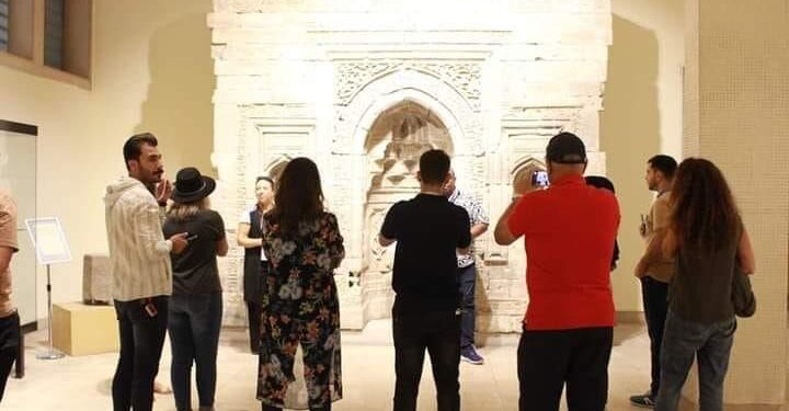 جولة بين آثار بلاد الرافدين ,, وفد مغربي يزور المتحف العراقي