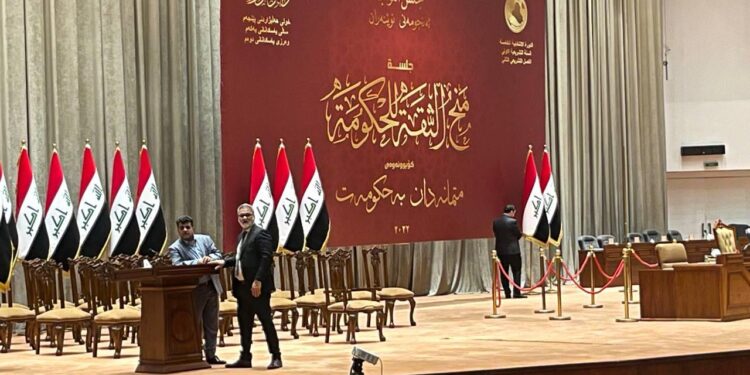 بالصور استعدادات مجلس النواب لجلسة منح الثقة لحكومة السوداني