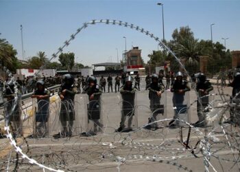 انتشار أمني كثيف قرب الخضراء