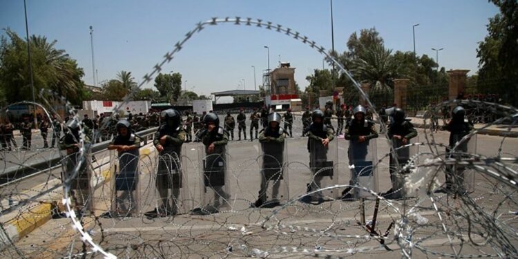 انتشار أمني كثيف قرب الخضراء