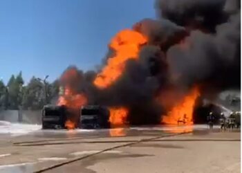 اندلاع حريــــق بمصفى نفطي في أربيــــل