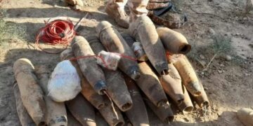 العثور على شبكة أنفاق تضم عبوات محلية الصنع في بادوش