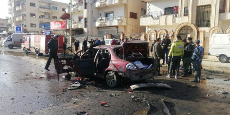 انفجار سيارة مفخخة في سوريا