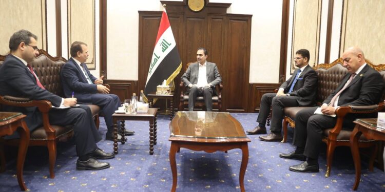 المندلاوي يلتقي السفير اللبناني