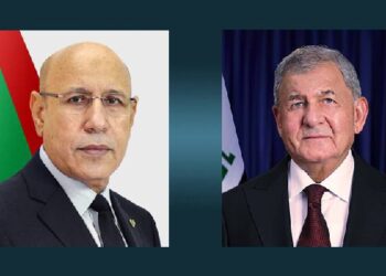 ئيس الجمهورية يتلقى برقية تهنئة من رئيس موريتانيا