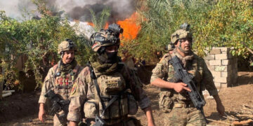 حملة لملاحقة مهربي النفط في حدود بغداد وتدمير 5 اوكار لعصابات الجريمة