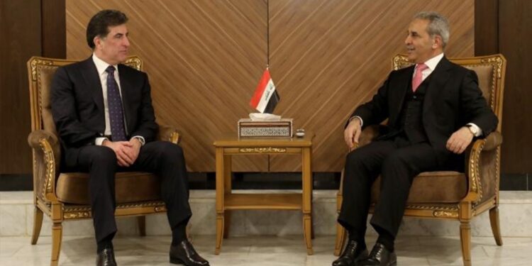 زيدان يستقبل نيجيرفان والتأكيد على أهمية التكاتف لمواجهة التحديات