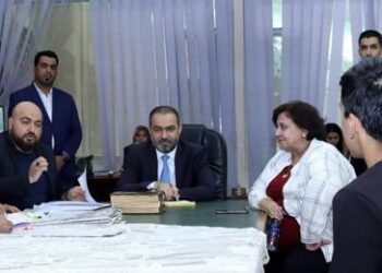 ابو رغيف يلتقي الكادر التدريسي والإداري لمعهد الحرف والفنون الشعبية و مديرية التراث الشعبي