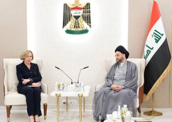 الحكيم يستقبل سفيرة أستراليا .. دعونا إلى تمثيل أكبر للمرأة في المشهد السياسي