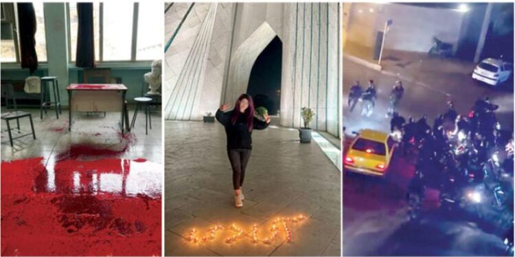 الاحتجاجات الإيرانية في أسبوعها التاسع ,,, ودعوات لإحياء ذكرى قمع 2019