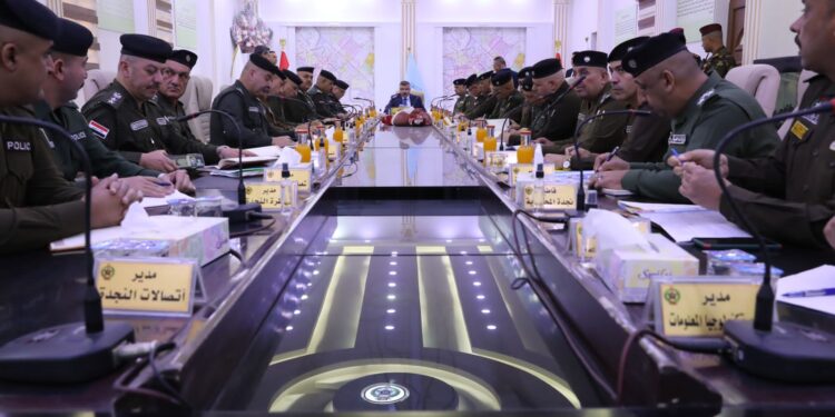 تفاصيل زيارة وزير الداخلية مديرية شرطة النجدة