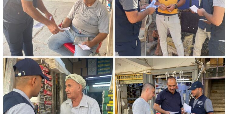 قسم محاربة الشائعات يقيم حملة توعوية في بغداد
