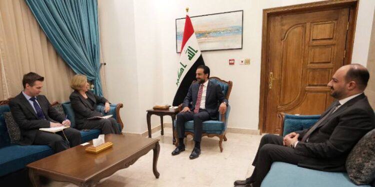 الحلبوسي يستقبل سفراء دول كندا و هولندا و استراليا في لقاءات منفصلة