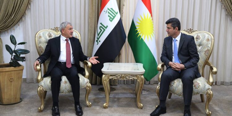 رئيس الجمهورية يصل إلى دهوك