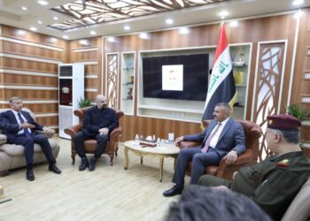 وزير الداخلية يلتقي رئيس الاتحاد الوطني الكردستاني