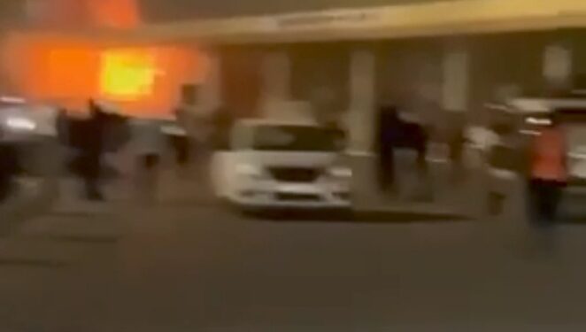 اندلاع حريق ثاني داخل مطار بغداد وإخلاء المطار من موظفيه فيديو + صور