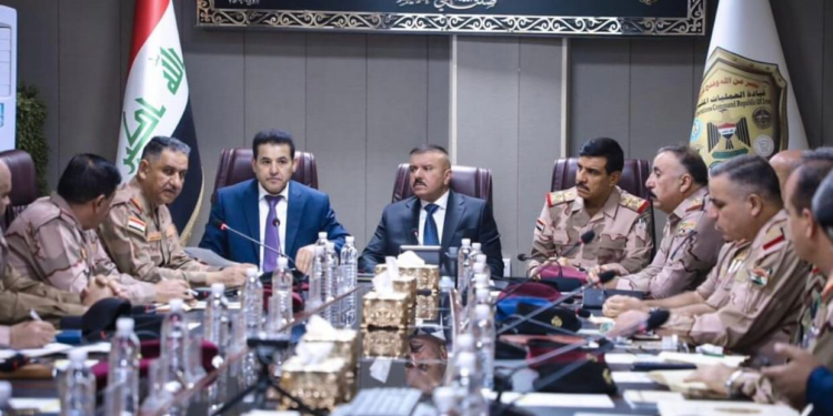 اجتماع رفيع المستوى لنقل المسؤولية الأمنية داخل المدن إلى وزارة الداخلية