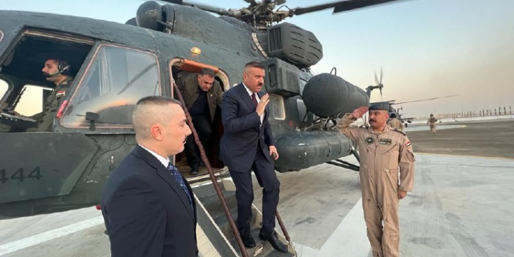 وزير الداخلية يصل محافظة ديالى على رأس وفد امني كبير