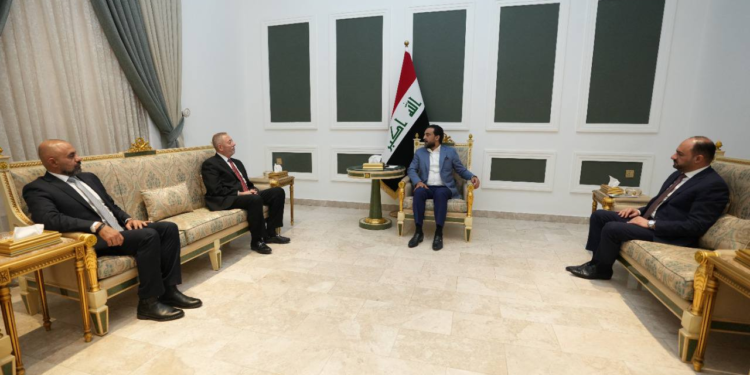 الحلبوسي يستقبل سفيري مصر والأردن في لقائين منصلين