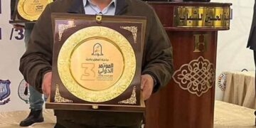 الحصول على المركز الاول للعراق في مؤتمر للبحوث العلمية بالاردن
