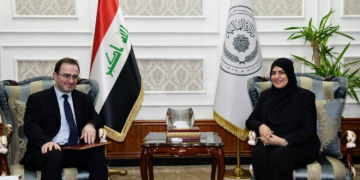 وزير المالية تستقبل السفير الروسي في بغداد