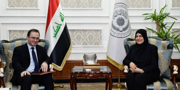 وزير المالية تستقبل السفير الروسي في بغداد