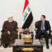 السوداني يستقبل رئيس المجلس الأعلى الإسلامي العراقي