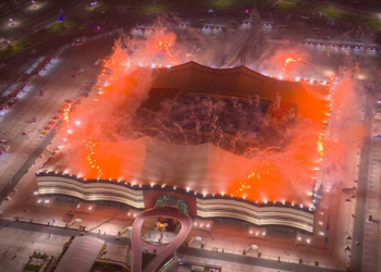 فيديو بدء حفل افتتاح كاس العالم في قطر ,, بث مباشر