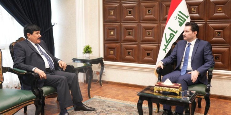 شاخوان عبد الله يستقبل السفير السوري