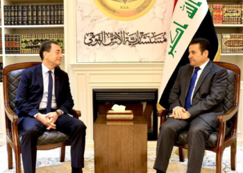 الأعرجي يستقبل السفير الفرنسي