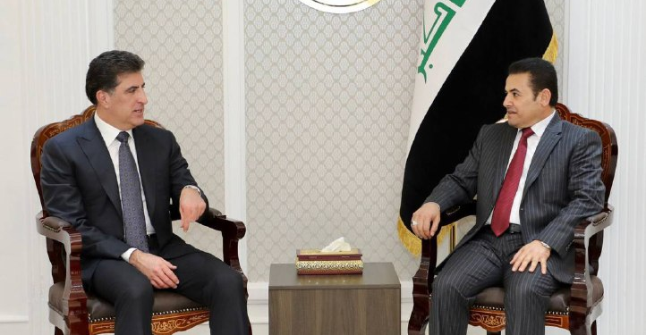 الأعرجي يستقبل نيجيرفان بارزاني