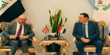محافظ نينوى يلتقي القنصل البريطاني