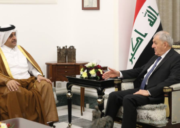 رئيس الجمهورية يستقبل سفير دولة قطر