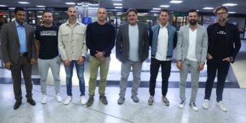 وصول الكادر التدريبي الإسباني إلى العاصمة بغداد