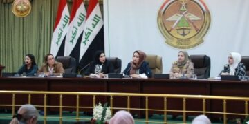 قسم تمكين المرأة في الدفاع يعقد الاجتماع الدوري مع عضوات الارتباط بحضور ممثلي حلف الناتو