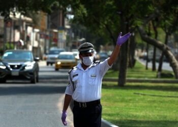 نقل شرطي مرور إلى المستشفى إثر تعرضه للضرب بشدة في بغداد