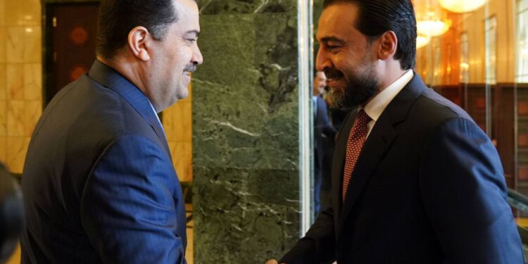 رئيس مجلس النواب يلتقي رئيس مجلس الوزراء 