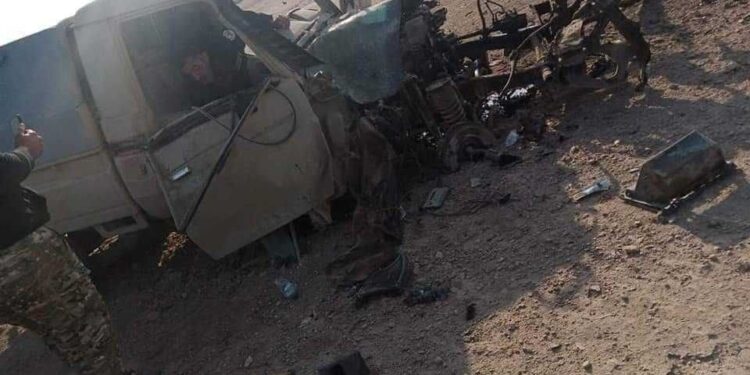 إصابة منتسبين بالحشد الشعبي إثر انفجار عبوة ناسفة في صلاح الدين