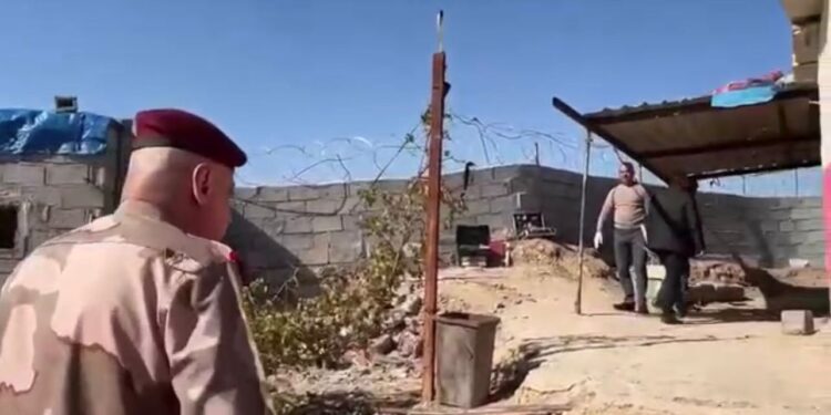 الفريجي من موقع هجوم كركوك يحيل (آمر اللواء 31 وضابط الاستخبارات إلى التوقيف) + فيديو