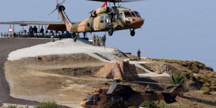 تركيا تعلن عن قتل 254 شخصا وقصف 471 موقعا شمالي العراق وسوريا