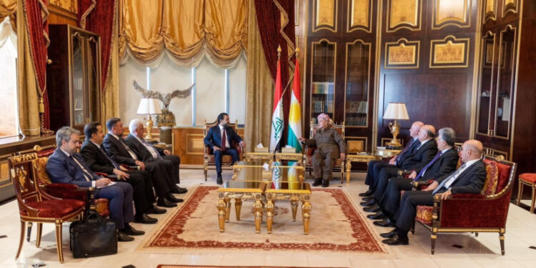 وفد كردي مرتقب إلى بغداد ,,, ما هو الاتفاق الذي سبق تشكيل حكومة السوداني؟