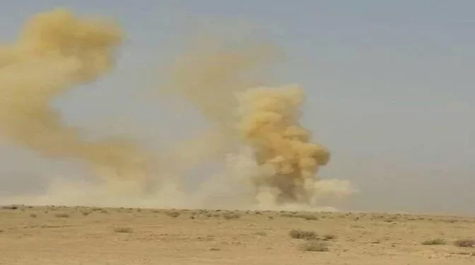 انفجار قرب الحدود (العراقية – السعودية)